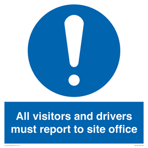 Visitors & drivers to office